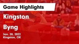 Kingston  vs Byng  Game Highlights - Jan. 28, 2022