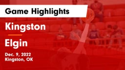 Kingston  vs Elgin  Game Highlights - Dec. 9, 2022
