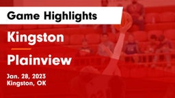Kingston  vs Plainview  Game Highlights - Jan. 28, 2023