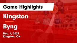 Kingston  vs Byng Game Highlights - Dec. 4, 2023