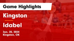 Kingston  vs Idabel  Game Highlights - Jan. 20, 2024