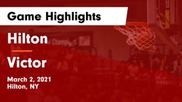 Hilton  vs Victor  Game Highlights - March 2, 2021