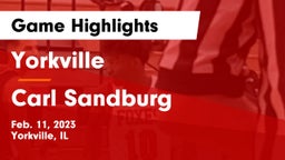Yorkville  vs Carl Sandburg  Game Highlights - Feb. 11, 2023