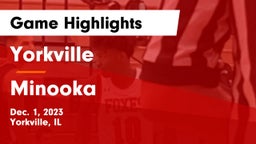 Yorkville  vs Minooka  Game Highlights - Dec. 1, 2023