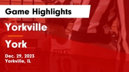 Yorkville  vs York  Game Highlights - Dec. 29, 2023