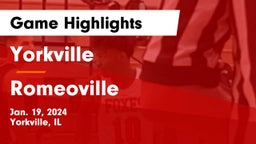 Yorkville  vs Romeoville  Game Highlights - Jan. 19, 2024