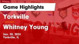 Yorkville  vs Whitney Young  Game Highlights - Jan. 20, 2024