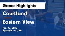 Courtland  vs Eastern View  Game Highlights - Jan. 17, 2020