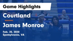 Courtland  vs James Monroe  Game Highlights - Feb. 20, 2020