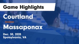 Courtland  vs Massaponax  Game Highlights - Dec. 30, 2020