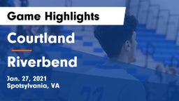 Courtland  vs Riverbend  Game Highlights - Jan. 27, 2021