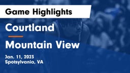 Courtland  vs Mountain View  Game Highlights - Jan. 11, 2023