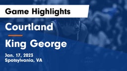 Courtland  vs King George  Game Highlights - Jan. 17, 2023