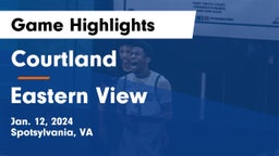 Courtland  vs Eastern View  Game Highlights - Jan. 12, 2024