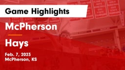 McPherson  vs Hays  Game Highlights - Feb. 7, 2023