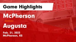 McPherson  vs Augusta  Game Highlights - Feb. 21, 2023
