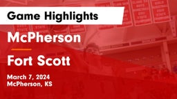 McPherson  vs Fort Scott  Game Highlights - March 7, 2024