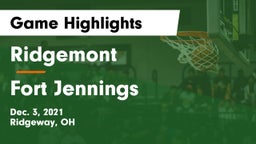 Ridgemont  vs Fort Jennings  Game Highlights - Dec. 3, 2021