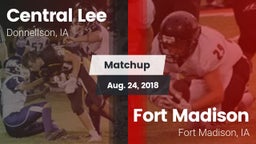 Matchup: Central Lee High vs. Fort Madison  2018