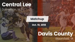 Matchup: Central Lee High vs. Davis County  2018