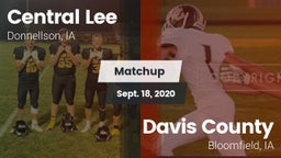 Matchup: Central Lee High vs. Davis County  2020