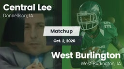 Matchup: Central Lee High vs. West Burlington  2020