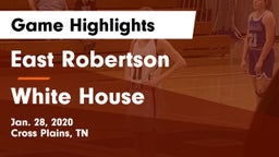 East Robertson  vs White House  Game Highlights - Jan. 28, 2020