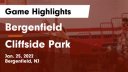 Bergenfield  vs Cliffside Park  Game Highlights - Jan. 25, 2022