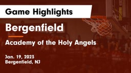 Bergenfield  vs Academy of the Holy Angels Game Highlights - Jan. 19, 2023