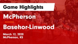 McPherson  vs Basehor-Linwood  Game Highlights - March 12, 2020