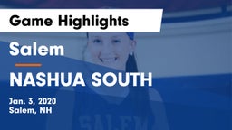 Salem  vs NASHUA SOUTH Game Highlights - Jan. 3, 2020