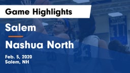 Salem  vs Nashua  North Game Highlights - Feb. 5, 2020