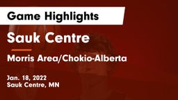 Sauk Centre  vs Morris Area/Chokio-Alberta Game Highlights - Jan. 18, 2022