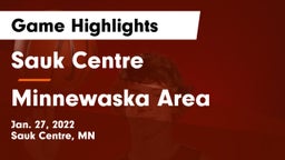 Sauk Centre  vs Minnewaska Area  Game Highlights - Jan. 27, 2022