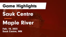 Sauk Centre  vs Maple River  Game Highlights - Feb. 18, 2023