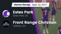 Recap: Estes Park  vs. Front Range Christian  2017