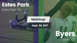 Matchup: Estes Park High vs. Byers  2017