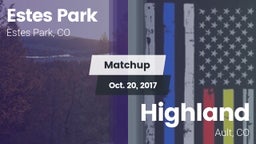 Matchup: Estes Park High vs. Highland  2017