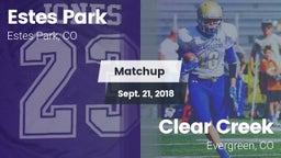 Matchup: Estes Park High vs. Clear Creek  2018