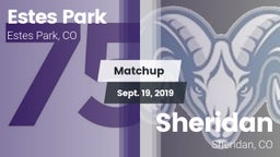 Matchup: Estes Park High vs. Sheridan  2019