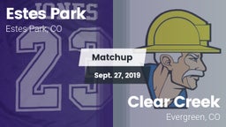 Matchup: Estes Park High vs. Clear Creek  2019
