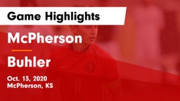 McPherson  vs Buhler  Game Highlights - Oct. 13, 2020