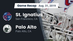 Recap: St. Ignatius  vs. Palo Alto  2019