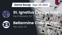 Recap: St. Ignatius College Prep vs. Bellarmine College Prep  2023