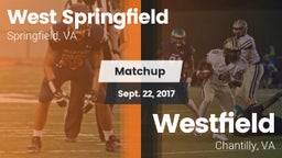 Matchup: West Springfield vs. Westfield  2017