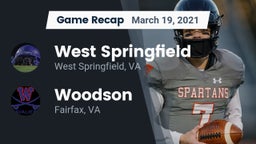 Recap: West Springfield  vs. Woodson  2021