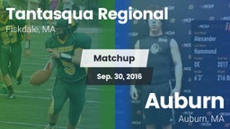 Matchup: Tantasqua Regional vs. Auburn  2016