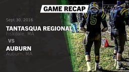 Recap: Tantasqua Regional  vs. Auburn  2016