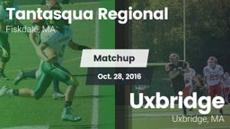 Matchup: Tantasqua Regional vs. Uxbridge  2016