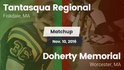 Matchup: Tantasqua Regional vs. Doherty Memorial  2016